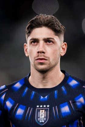 Algeria v Uruguay - Friendly Federico Valverde of Uruguay looks on prior to the friendly football match between Algeria and Uruguay. Turin Italy Copyright: xNicolòxCampox