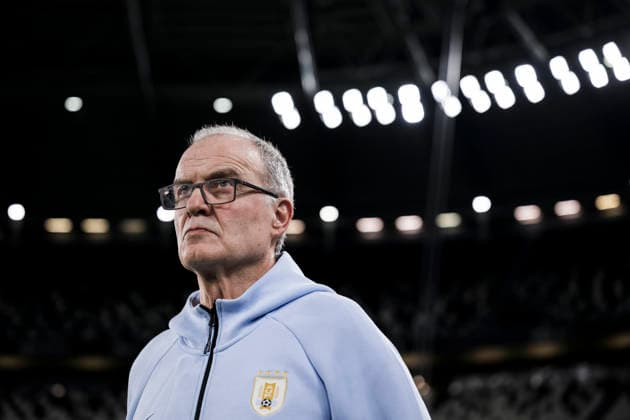 Algeria v Uruguay - Friendly Marcelo Bielsa, head coach of Uruguay, looks on prior to the friendly football match between Algeria and Uruguay. Turin Italy Copyright: xNicolòxCampox