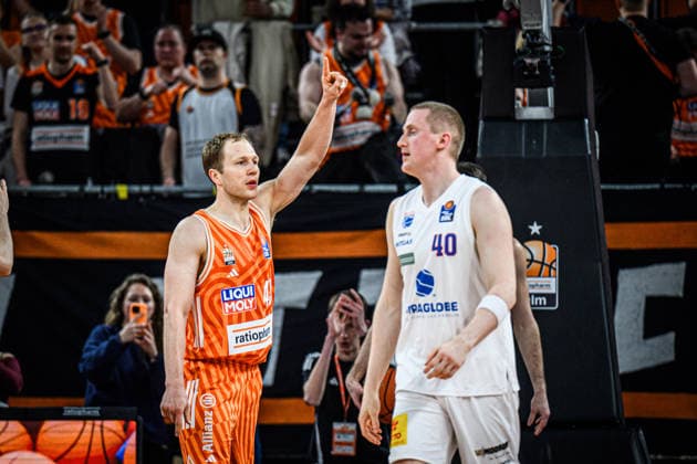 Neu Ulm, Deutschland, 01.04.26: Christian Sengfelder (ratiopharm ulm) gestikuliert, gestik waehrend des Basketball Bundesliga Spiels zwischen ratiopharm ulm vs Syntainics MBC in der ratiopharm Arena am 01. April 2026 in Neu Ulm, Deutschland. (Foto von Harry Langer DeFodi Images) ratiopharm Arena, Germany, 01.04.26: Christian Sengfelder (ratiopharm ulm) gestures during the Basketball Bundesliga match between ratiopharm ulm vs Syntainics MBC at Neu Ulm on April 1, 2026 in ratiopharm Arena, Germany. (Photo by Harry Langer DeFodi Images) (Photo by Harry Langer DeFodi Images) -