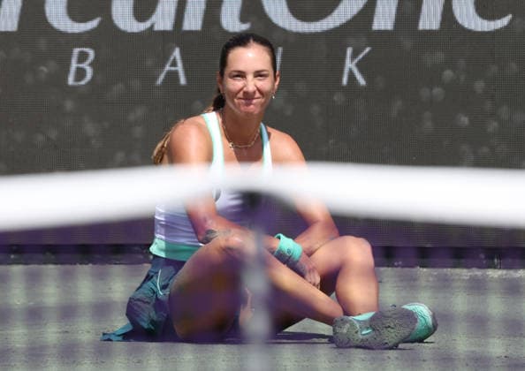 April 1, 2026, Charleston, South Carolina, USA: MCCARTNEY KESSLER of USA during the match against J. Tjen of Indonesia in second round of tennis tournament WTA, Tennis Damen 500 Charleston Open. McCartney Kessler won 6:2, 6:1. Charleston Open 2026 - McCartney Kessler 6:2, 6:1  - ZUMAc278 20260401_zsp_c278_010 Copyright: xMarcinxCholewinskix