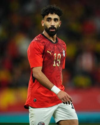 ESP: Spain v Egypt. Friendly Match Marwan Attia of Egypt during the friendly match between Spain and Egypt played at RCDE Stadium on March 31, 2026 in Barcelona, Spain. kpng Copyright: xBaguxBlancox xPRESSINPHOTOx PS_260331_ESP_EGI_2526_933