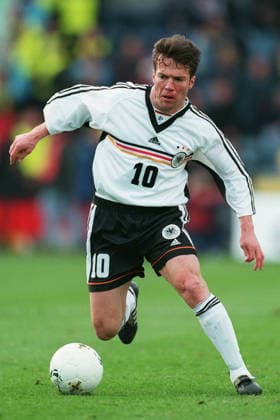 Northern Ireland V Germany, UEFA European Championship, EM, Europameisterschaft Group 3 Lothar Matthaus of Germany on the ball during the UEFA European Championship Group 3 match between Northern Ireland and Germany at Windsor Park on March 27, 1999 in Belfast, Northern Ireland . Belfast Windsor Park Northern Ireland United Kingdom Copyright: xAllstarxPicturexLibraryxLtdx
