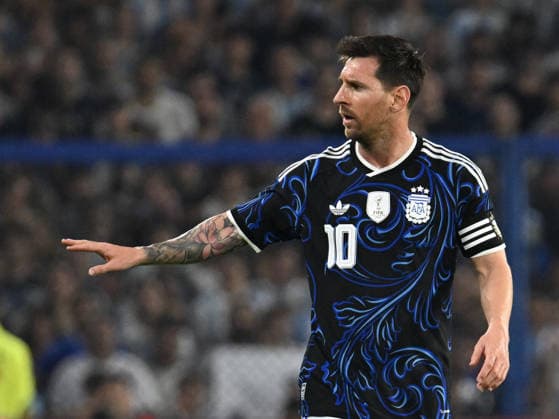 friendly match - Argentina and Zambia BUENOS AIRES, ARGENTINA - MARCH 31: Lionel Messi of Argentina gesture during a friendly match between Argentina and Zambia at La Bombonera Alberto J. Armando Stadium on March 31, 2026 in Buenos Aires, Argentina. Buenos Aires Buenos Aires Argentina Copyright: xIMAGOx xPhotoCero5x xLucianoxBisbalx