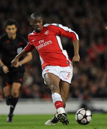 Arsenal V Barcelona, Champions League Quarter Final Abou Diaby of Arsenal on the ball during the Champions League Quarter Final match between Arsenal and Barcelona at Emirates Stadium on March 31, 2010 in London, England. London Emirates Stadium England United Kingdom Copyright: xAllstarxPicturexLibraryxLtdx
