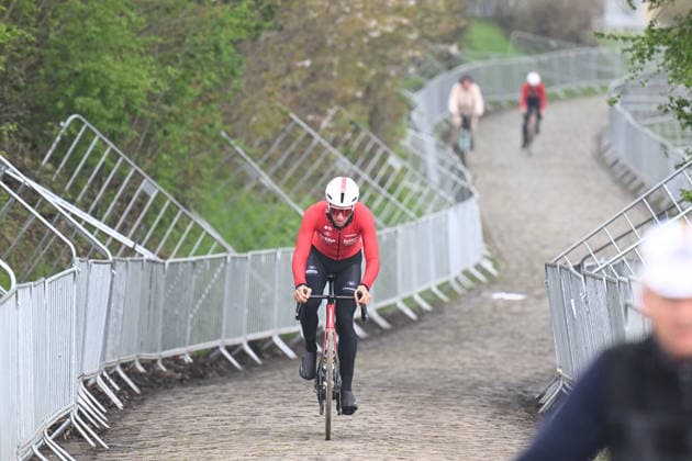 02-04-2026 Allenamento Tour Des Flandres 2026; 2026, Lotto - Intermarche; Old Kwaremont; 
