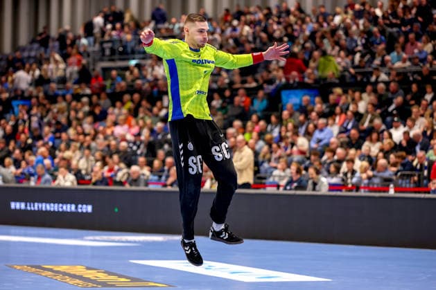 02.04.2026, Handball, HBL, Bergischer HC - VfL Gummersbach, Mitsubishi Electric HALLE Düsseldorf: Dominik Kuzmanovic (VfL Gummersbach 01) Nordrhein-Westfalen Deutschland