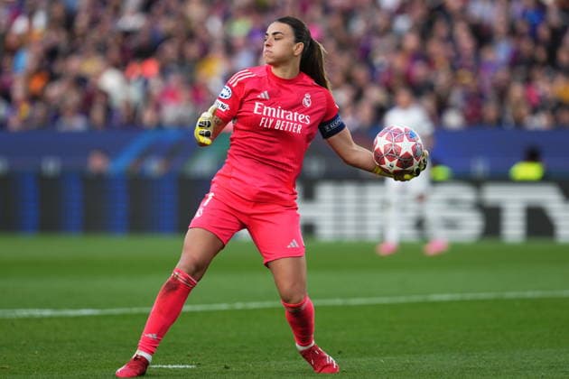 UEFA Womens Champions League match, Quarter-Finals, second leg, between FC Barcelona, Barca and Real Madrid played at Spotify Camp Nou Stadium on April 2, 2026 in Barcelona, Spain. (Photo by Bagu Blanco PRESSINPHOTO) Copyright: xBaguxBlancox xPRESSINPHOTOx