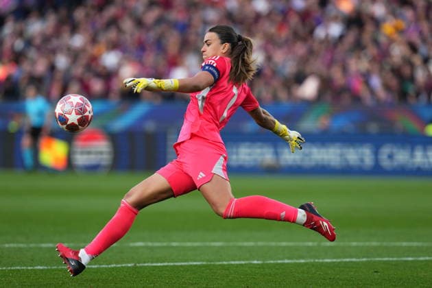 UEFA Womens Champions League match, Quarter-Finals, second leg, between FC Barcelona, Barca and Real Madrid played at Spotify Camp Nou Stadium on April 2, 2026 in Barcelona, Spain. (Photo by Bagu Blanco PRESSINPHOTO) Copyright: xBaguxBlancox xPRESSINPHOTOx
