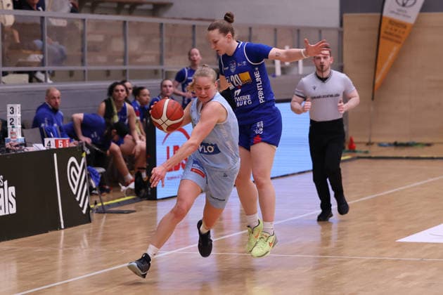 02.04.2026, Basketball, Frauen, Saison 2025 2026, Toyota Damen Basketball Bundesliga, Playoffs, Saarlouis Royals - Basketball-Club Marburg e.V., Saarlouis Stadtgartenhalle Saarland Deutschland (DEU) Copyright: xSebastianxBachx