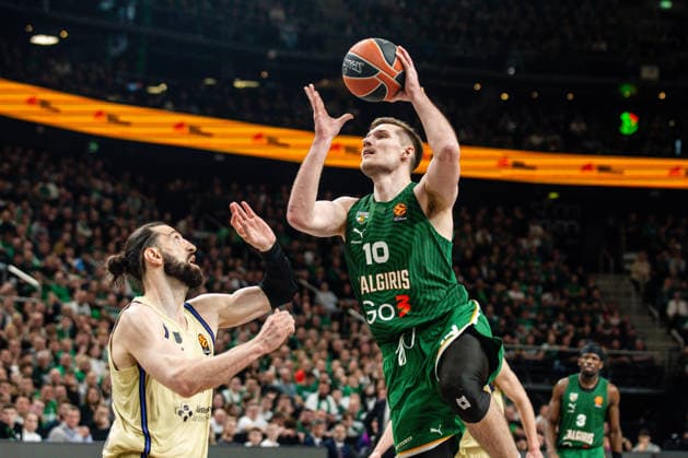 Eurolyga Žalgiris – Barcelona . 2026-04-22, Kaunas Copyright: xTeodorasxBiliÅ«nas BNSx