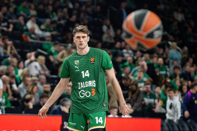 Eurolyga Žalgiris – Barcelona . 2026-04-22, Kaunas Copyright: xTeodorasxBiliÅ«nas BNSx