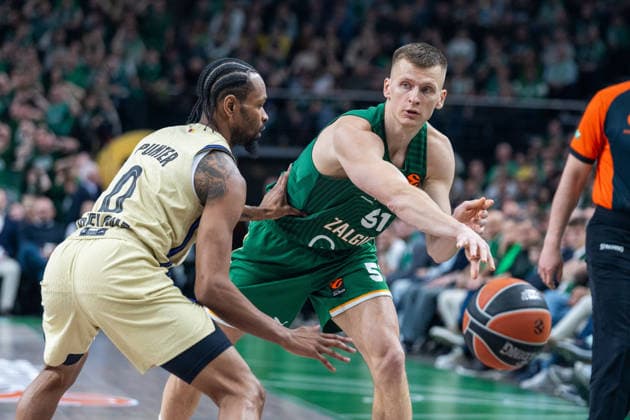 Eurolyga Žalgiris – Barcelona . 2026-04-22, Kaunas Copyright: xTeodorasxBiliÅ«nas BNSx