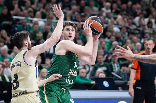 Eurolyga Žalgiris – Barcelona . 2026-04-22, Kaunas Copyright: xTeodorasxBiliÅ«nas BNSx