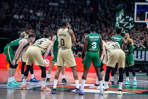 Eurolyga Žalgiris – Barcelona . 2026-04-22, Kaunas Copyright: xTeodorasxBiliÅ«nas BNSx