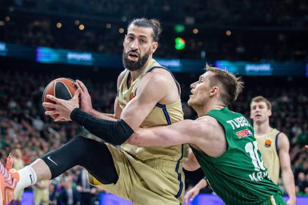 Eurolyga Žalgiris – Barcelona . 2026-04-22, Kaunas Copyright: xTeodorasxBiliÅ«nas BNSx