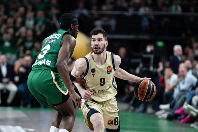 Eurolyga Žalgiris – Barcelona . 2026-04-22, Kaunas Copyright: xTeodorasxBiliÅ«nas BNSx