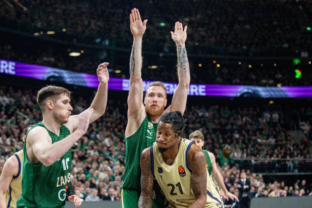 Eurolyga Žalgiris – Barcelona . 2026-04-22, Kaunas Copyright: xTeodorasxBiliÅ«nas BNSx