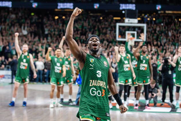 Eurolyga Žalgiris – Barcelona . 2026-04-22, Kaunas Copyright: xTeodorasxBiliÅ«nas BNSx