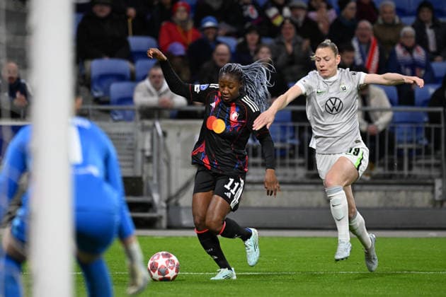 Football : OL Lyonnes vs Wolfsburg- UEFA Women s Champions League - 02 04 2026 KADIDIATOU Diani of OL Lyonnes during the second leg of the UEFA Women s Champions League 2025 26 quarter-final between VfL Wolfsburg and OL Lyonnes at Groupama Stadium Decines Charpieu Lyon on April 02 2026 , France LYONFrance  Copyright: xMouradxAllilix