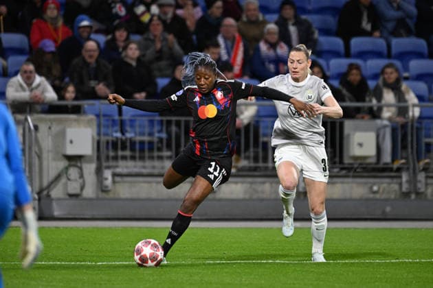 Football : OL Lyonnes vs Wolfsburg- UEFA Women s Champions League - 02 04 2026 KADIDIATOU Diani of OL Lyonnes during the second leg of the UEFA Women s Champions League 2025 26 quarter-final between VfL Wolfsburg and OL Lyonnes at Groupama Stadium Decines Charpieu Lyon on April 02 2026 , France LYONFrance  Copyright: xMouradxAllilix