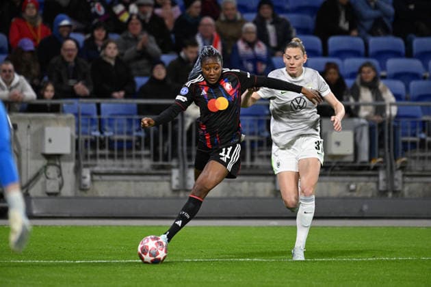 Football : OL Lyonnes vs Wolfsburg- UEFA Women s Champions League - 02 04 2026 KADIDIATOU Diani of OL Lyonnes during the second leg of the UEFA Women s Champions League 2025 26 quarter-final between VfL Wolfsburg and OL Lyonnes at Groupama Stadium Decines Charpieu Lyon on April 02 2026 , France LYONFrance  Copyright: xMouradxAllilix