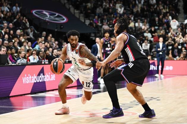 Armoni Brooks Paris Basketball - EA7 Emporio Armani Olimpia Milano EuroLeague 2025-26 Parigi, 02 04 2026 Foto M.Ceretti Ciamillo-Castoria Parigi  Copyright: xMassimoxCerettix