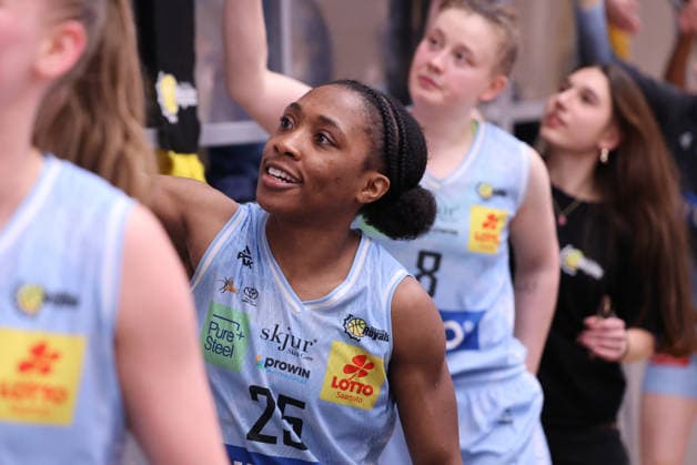 02.04.2026, Basketball, Frauen, Saison 2025 2026, Toyota Damen Basketball Bundesliga, Playoffs, Saarlouis Royals - Basketball-Club Marburg e.V., Martha Burse (Saarlouis Royals) Saarlouis Stadtgartenhalle Saarland Deutschland (DEU) Copyright: xSebastianxBachx