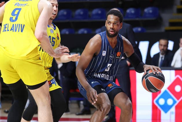 MACCABI vs EFES JORDAN LOYD, basketball player of EFES during the Euroleague match against Maccabi, at Aleksandar Nikolic Hall. Belgrade, 02.04.2026. photo: Ivica Veselinov MN Press BASKETBALL, EUROLEAGUE, MACCABI, EFES Belgrade Arena Aleksandar Nikolic Serbia Copyright: xMNxPressx