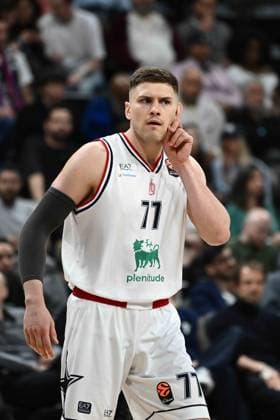Nate Sestina Paris Basketball - EA7 Emporio Armani Olimpia Milano EuroLeague 2025-26 Parigi, 02 04 2026 Foto M.Ceretti Ciamillo-Castoria Parigi  Copyright: xMassimoxCerettix
