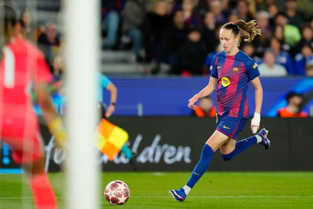 Barcelona FC v Real Madrid CF - UEFA Women s Champions League 2025 26 Quarter-finals Second Leg Caroline Graham Hansen forwards of Barcelona and Norway during the UEFA Women s Champions League 2025 26 Quarter-finals Second Leg match between FC Barcelona, Barca and Real Madrid CF at Spotify Camp Nou on April 2, 2026 in Barcelona, Spain. Barcelona Spain  Copyright: xJosexBretonx originalFilename:bretonhernandez-barcelon260402_npkNd.jpg