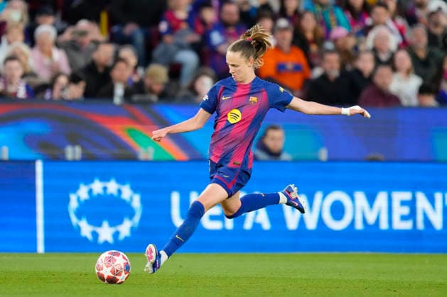 Barcelona FC v Real Madrid CF - UEFA Women s Champions League 2025 26 Quarter-finals Second Leg Caroline Graham Hansen forwards of Barcelona and Norway during the UEFA Women s Champions League 2025 26 Quarter-finals Second Leg match between FC Barcelona, Barca and Real Madrid CF at Spotify Camp Nou on April 2, 2026 in Barcelona, Spain. Barcelona Spain  Copyright: xJosexBretonx originalFilename:bretonhernandez-barcelon260402_nptiD.jpg