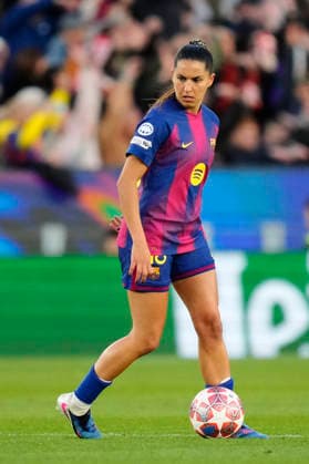 Barcelona FC v Real Madrid CF - UEFA Women s Champions League 2025 26 Quarter-finals Second Leg Kika Nazareth forwards of Barcelona and Portugal during the UEFA Women s Champions League 2025 26 Quarter-finals Second Leg match between FC Barcelona, Barca and Real Madrid CF at Spotify Camp Nou on April 2, 2026 in Barcelona, Spain. Barcelona Spain  Copyright: xJosexBretonx originalFilename:bretonhernandez-barcelon260402_np7Rr.jpg