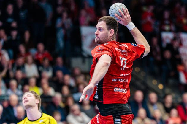 Yannick Draeger (TuS N-Luebbecke, 19) GER, TuS N-Luebbecke vs. HSC 2000 Coburg, Handball, 2. Bundesliga, 26. Spieltag, Spielzeit 2025 2026, 02.04.2026 GER, TuS N-Luebbecke vs. HSC 2000 Coburg, Handball, 2. Bundesliga, 26. Spieltag, Spielzeit 2025 2026, 02.04.2026 Luebbecke Copyright: xEibner-Pressefoto JanxRollingerx EP_JSK