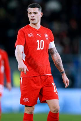 XHAKA Granit Kapitaen Team Schweiz Freundschaftsspiel SUI - GER St.Jakob Stadion Fussball Laenderspiel Schweiz - Deutschland 3 : 4 am 27. 03. 2026 in Basel DFL REGULATIONS PROHIBIT ANY USE OF PHOTOGRAPHS as IMAGE SEQUENCES and or QUASI-VIDEO *** XHAKA Granit Kapitaen Team Schweiz Freundschaftsspiel SUI GER St Jakob Stadion Fussball Laenderspiel Schweiz Deutschland 3 4 am 27 03 2026 in Basel DFL REGULATIONS PROHIBIT ANY USE OF PHOTOGRAPHS as IMAGE SEQUENCES and or QUASI VIDEO Copyright: xLacixPerenyix