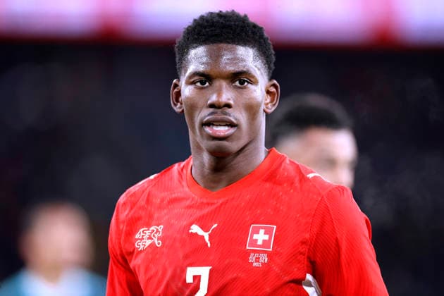 EMBOLO Breel Team Schweiz Freundschaftsspiel SUI - GER St.Jakob Stadion Fussball Laenderspiel Schweiz - Deutschland 3 : 4 am 27. 03. 2026 in Basel DFL REGULATIONS PROHIBIT ANY USE OF PHOTOGRAPHS as IMAGE SEQUENCES and or QUASI-VIDEO *** EMBOLO Breel Team Switzerland Friendly Match SUI GER St Jakob Stadion Football Laenderspiel Schweiz Deutschland 3 4 am 27 03 2026 in Basel DFL REGULATIONS PROHIBIT ANY USE OF PHOTOGRAPHS as IMAGE SEQUENCES and or QUASI VIDEO Copyright: xLacixPerenyix
