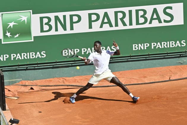 Tennis - Monte Carlo Rolex Masters 2026 - ATP, Tennis Herren - 03 04 2026 Tennis - Monte Carlo Rolex Masters 2026 - ATP - 03 04 2026 - Moise Kouame entrainement Richard Gasquet coach - France Monaco  Copyright: xChryslenexCaillaud Psnewzx