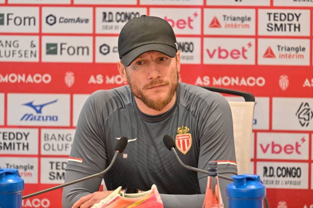 AS Monaco press conference, PK, Pressekonferenz in La Turbie - 03 Apr 2026 AS Monaco coach Sébastien Pocognoli attends a press conference ahead of the match against Olympique de Marseille, which will take place on Sunday, April 5, at the Stade Louis II, at the AS Monaco training center. La Turbie France Copyright: xLaurentxCoustx xSOPAxImagesx lco-asm-conf-03_04-12