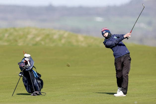REPRO FREE *PRESS RELEASE NO REPRODUCTION FEE* EDITORIAL USE ONLY West of Ireland Men s Amateur Open Championship, County Sligo Golf Club, Sligo 3 4 2026 Harry Fanagan Harry Fanagan 3 4 2026  Copyright: x INPHO LaszloxGeczox LG_03-04-2026_006973