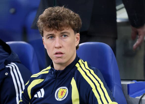 Scotland v Ivory Coast - International Friendly, Länderspiel, Nationalmannschaft Jack Hendry of Scotland portrait before the international friendly match between Scotland and Ivory Coast at Hill Dickinson Stadium on March 31, 2026 in Liverpool, England. WARNING! This Photograph May Only Be Used For Newspaper And Or Magazine Editorial Purposes. May Not Be Used For Publications Involving 1 player, 1 Club Or 1 Competition Without Written Authorisation From Football DataCo Ltd. For Any Queries, Please Contact Football DataCo Ltd on +44 (0) 207 864 9121 Liverpool Hill Dickinson Stadium Liverpool England Copyright: xAllstarxPicturexLibraryxLtdx