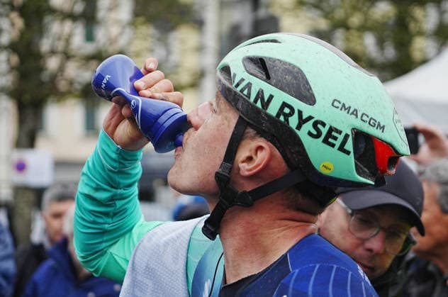April 3, 2026, Vitro, Bretagne, France: Pierre Gautherat do classo during the Ado lie de Vitro 2026, UCI Europe Tour Cycling race, Vitro - Vitro (174,2 Km) in Vitro , France - Photo Vitro France - ZUMAl193 20260403_zsp_l193_013 Copyright: xLaurentxLairysx