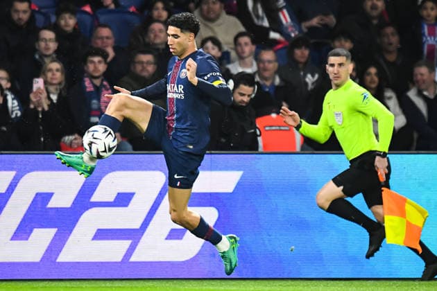 FOOTBALL : Paris Saint Germain vs Toulouse FC - Ligue 1 - JournÃ e 28 - 03 04 2026 Achraf Hakimi (Paris SG) ParisFrance  Copyright: xBaptistexAutissierx