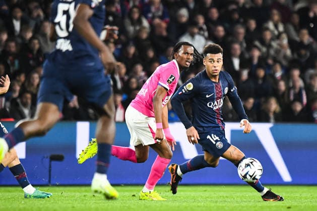 FOOTBALL : Paris Saint Germain vs Toulouse FC - Ligue 1 - JournÃ e 28 - 03 04 2026 Desire Doue (Paris SG) ParisFrance  Copyright: xBaptistexAutissierx