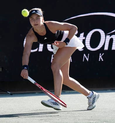 TENNIS 2026: Credit One Charleston Open APRIL 03 April 3, 2026: Iva Jovic (USA) defeated Anna Kalinskaya (RUS) 6-3, 6-4 at the Credit One Charleston Open being played at Credit One Staduim in Charleston, South Carolina USA Ã‚ÂLeslie Billman Tennisclix (Credit Image: Â Leslie Billman Cal Media) Charleston South Carolina USA EDITORIAL USE ONLY Copyright: xx ZUMA-20260403_zma_c04_081.jpg LesliexBillmanx csmphotothree485138