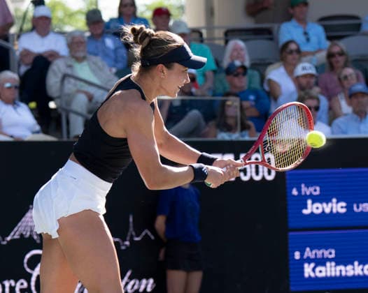 April 3, 2026: Iva Jovic (USA) defeated Anna Kalinskaya (RUS) 6-3, 6-4 at the Credit One Charleston Open being played at Credit One Staduim in Charleston, South Carolina USA Ã‚ Tennisclix Charleston USA - ZUMAc04_ 20260403_zma_c04_079 Copyright: xLesliexBillmanx