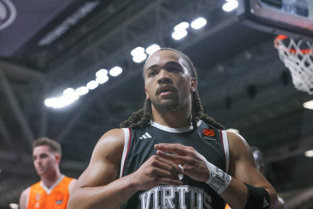 03 Carsen EDWARDS Virtus Bologna Match BASKETBALL - EUROLEAGUE Virtus Bologna vs Valencia Basket 03-04-2026 during Virtus Bologna vs Valencia BC, Basketball Euroleague match in Bologna, Italy, April 03 2026  Copyright: xValentinoxOrsini IPAxSportx xipa-agency.netx xx IPA_73742126 IPA_Agency_IPA73742126