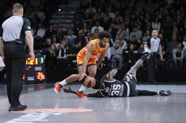 07v Braxton Key Valencia Basket Match BASKETBALL - EUROLEAGUE Virtus Bologna vs Valencia Basket 03-04-2026 35 Mouhamet DIOUF Virtus Bologna Match BASKETBALL - EUROLEAGUE Virtus Bologna vs Valencia Basket 03-04-2026 during Virtus Bologna vs Valencia BC, Basketball Euroleague match in Bologna, Italy, April 03 2026  Copyright: xValentinoxOrsini IPAxSportx xipa-agency.netx xx IPA_73742153 IPA_Agency_IPA73742153