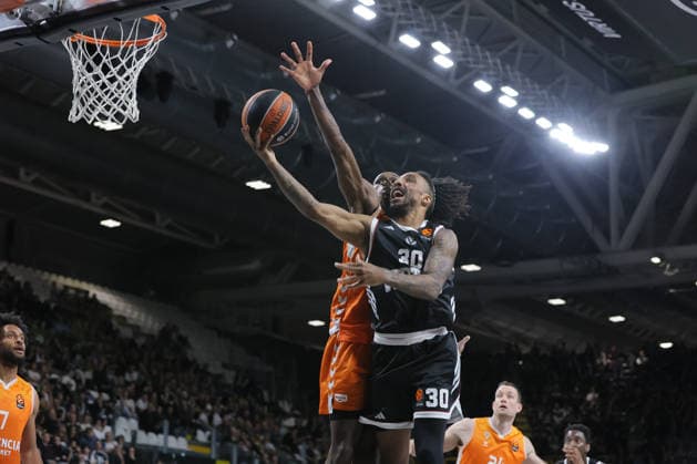 30 Matthew MORGAN Virtus Bologna Match BASKETBALL - EUROLEAGUE Virtus Bologna vs Valencia Basket 03-04-2026 during Virtus Bologna vs Valencia BC, Basketball Euroleague match in Bologna, Italy, April 03 2026  Copyright: xValentinoxOrsini IPAxSportx xipa-agency.netx xx IPA_73742193 IPA_Agency_IPA73742193