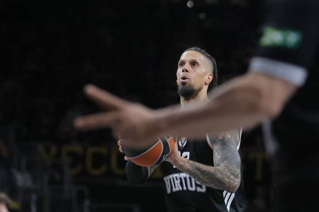 23 Daniel HACKETT Virtus Bologna Match BASKETBALL - EUROLEAGUE Virtus Bologna vs Valencia Basket 03-04-2026 during Virtus Bologna vs Valencia BC, Basketball Euroleague match in Bologna, Italy, April 03 2026  Copyright: xValentinoxOrsini IPAxSportx xipa-agency.netx xx IPA_73742197 IPA_Agency_IPA73742197