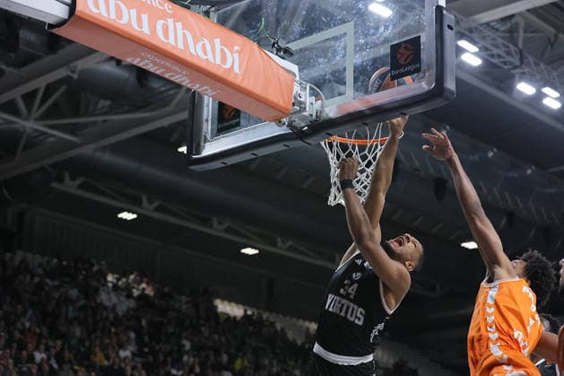 BASKET - Euroleague - Virtus Bologna vs Valencia BC 34 Jallow Karim Virtus Bologna Match BASKETBALL - EUROLEAGUE Virtus Bologna vs Valencia Basket 03-04-2026 during Virtus Bologna vs Valencia BC, Basketball Euroleague match in Bologna, Italy, April 03 2026 Bologna Italy  Copyright: xIPAxSport ABACAx