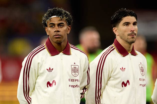 March 31, 2026, Barcelona, Barcelona, Spain: Lamine Yamal of Spain during an International Friendly, Länderspiel, Nationalmannschaft match between Spain and Egypt at RCDE Stadium on March 31, 2026 in Barcelona, Spain. Barcelona Spain - ZUMAr232 20260331_zsp_r232_064 Copyright: xDavidxRamirezx